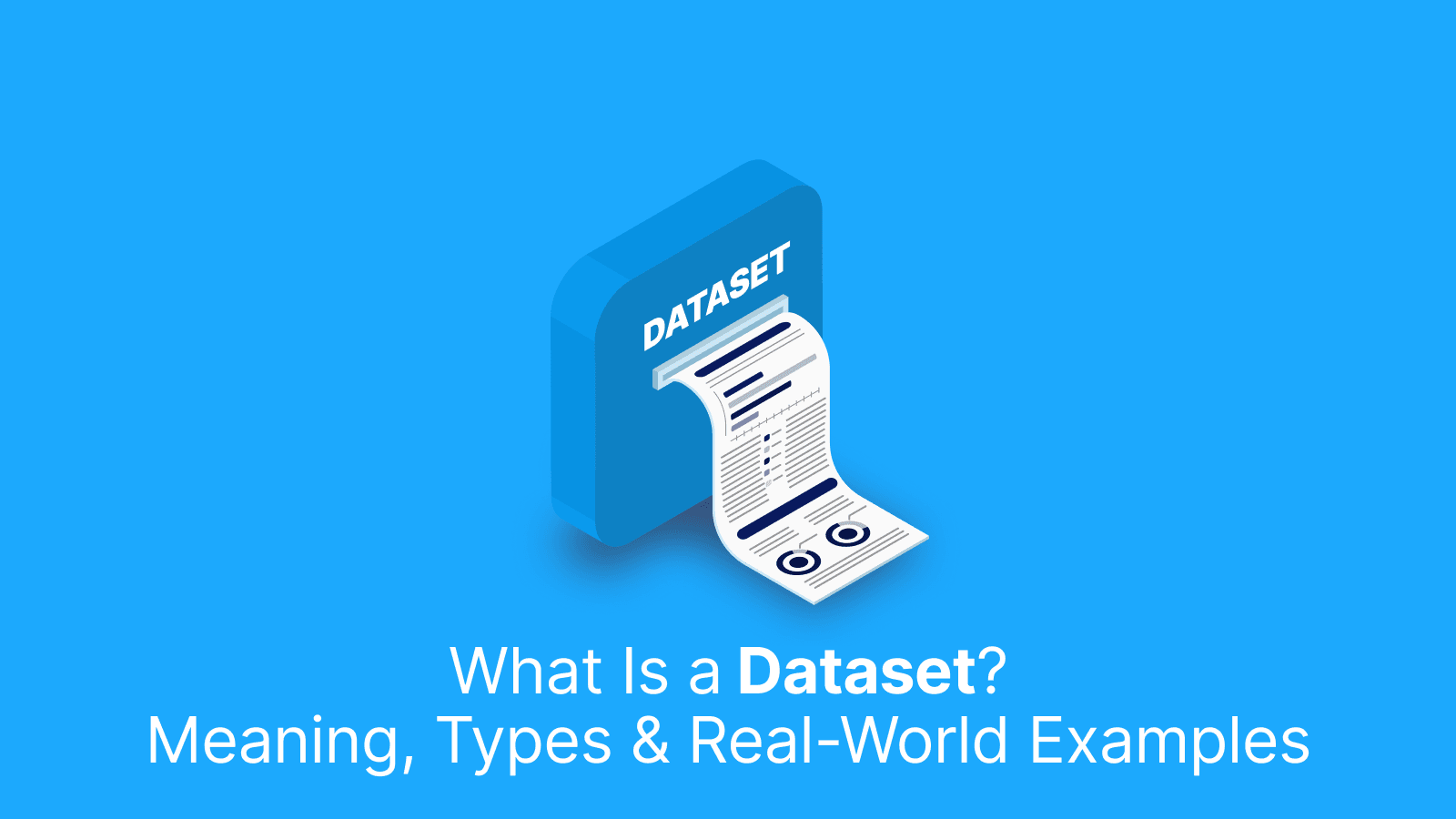 What is a dataset