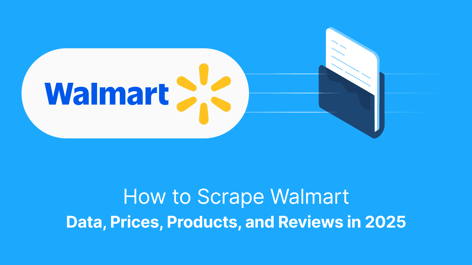 How to scrape Walmart